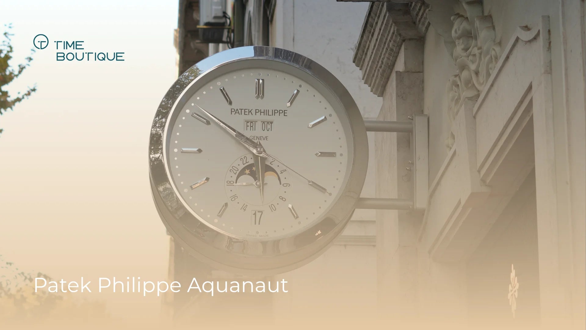 Patek Philippe Aquanaut with an embossed dial and rubber strap