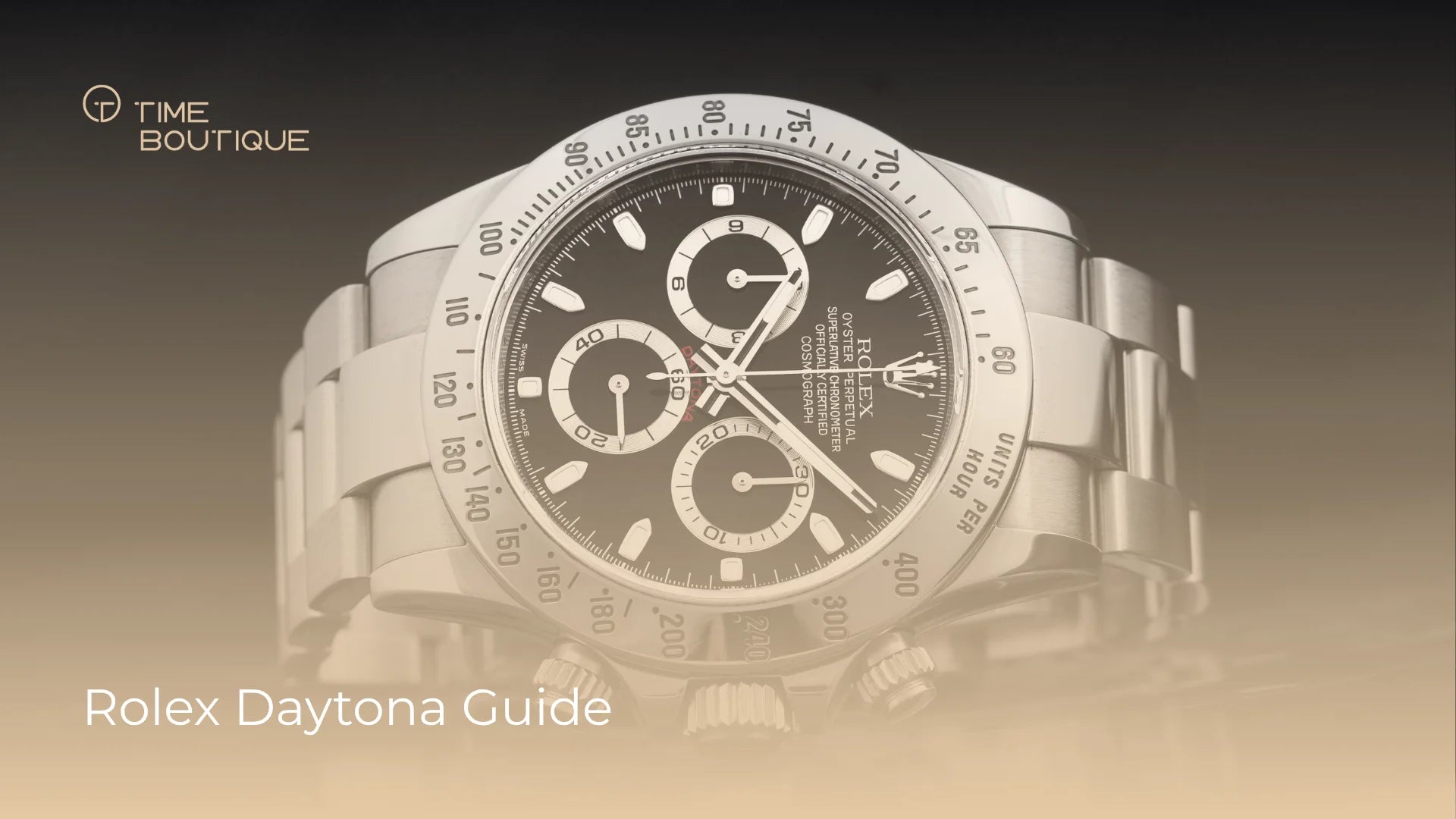 Rolex Cosmograph Daytona in Stahl mit weißem Zifferblatt