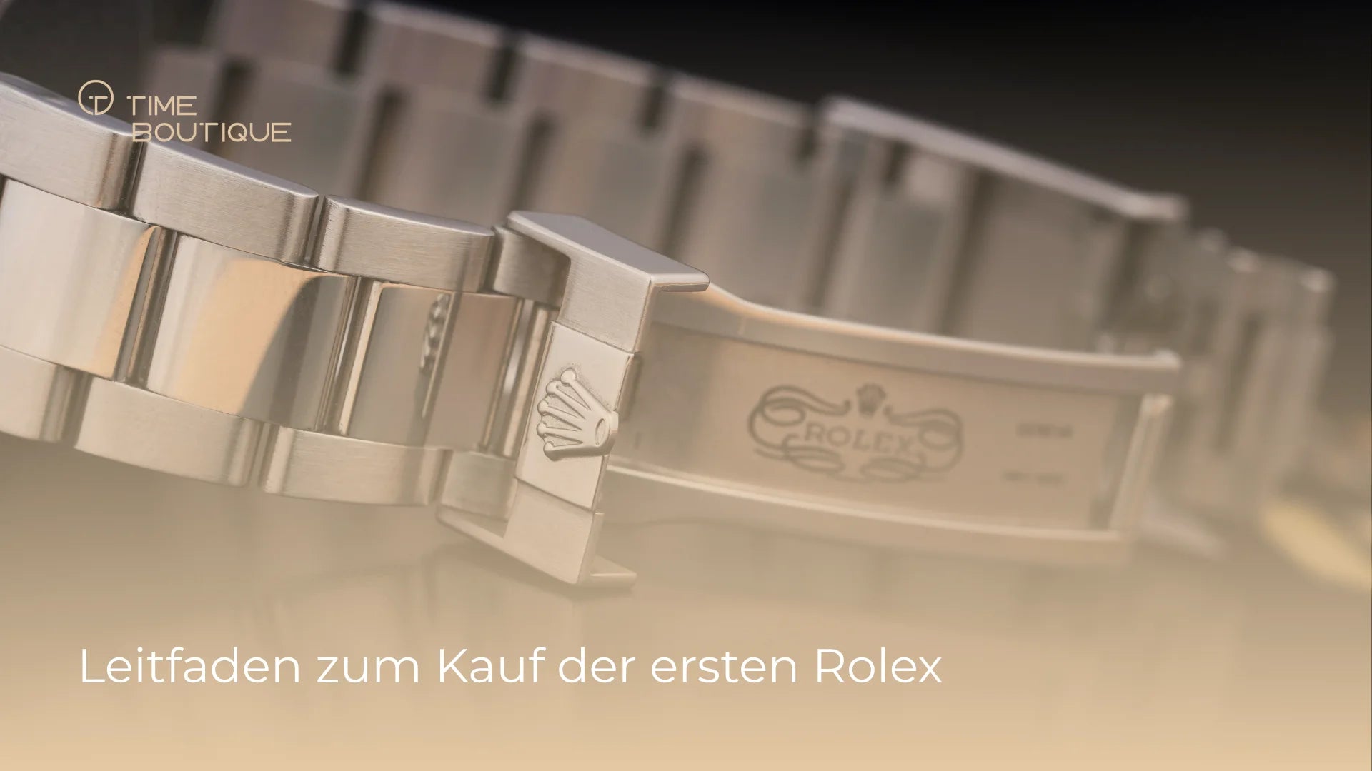 Persönliche Übergabe einer Rolex im Atelier München