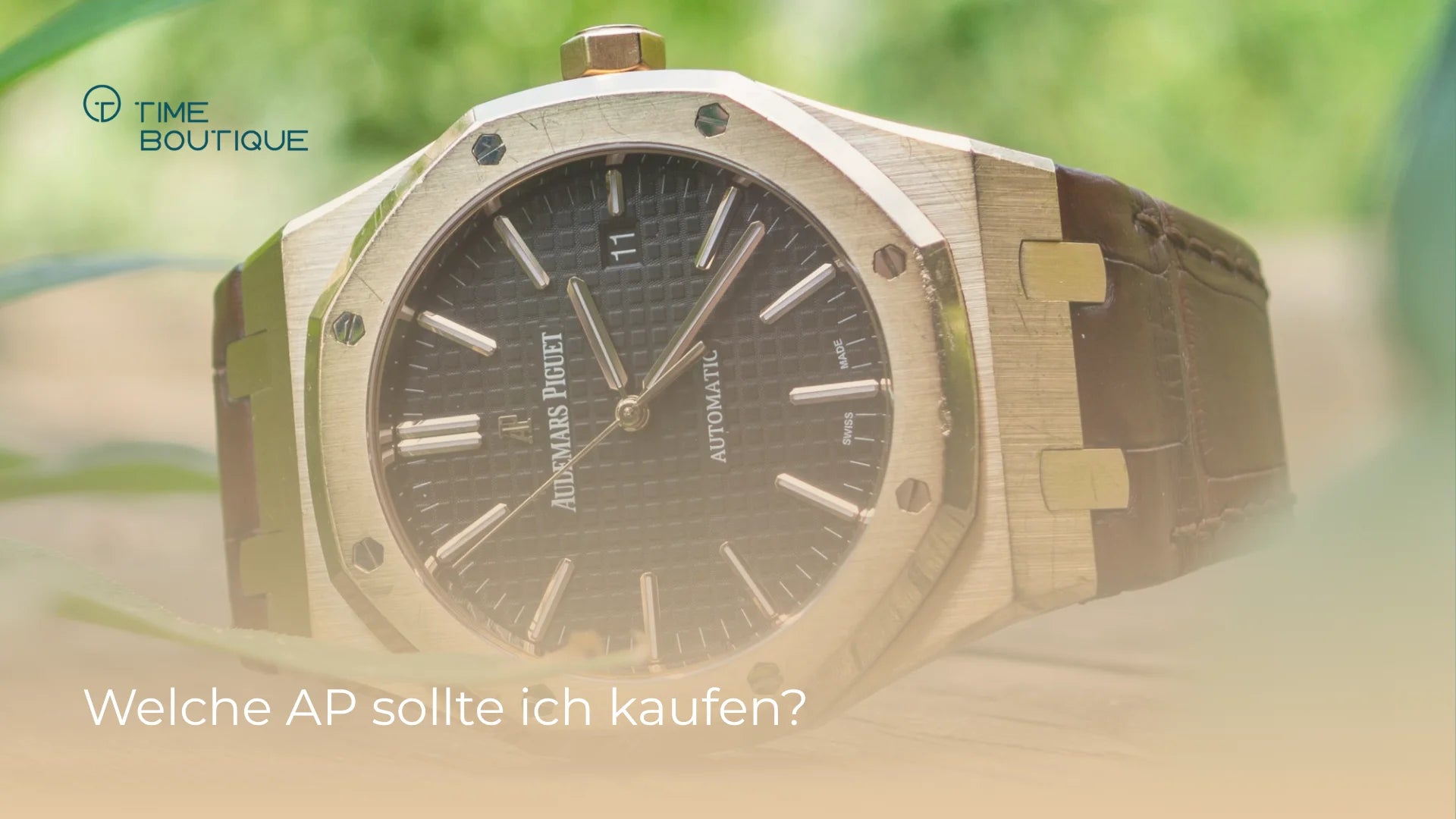 Audemars Piguet Modelle nebeneinander im Atelier